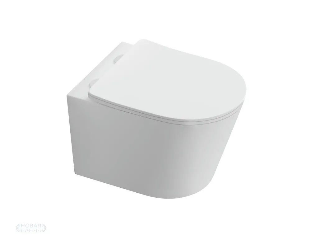 УнитазподвеснойбезободковыйAquatekAQ1580T-00ТАУРУС520*360*350,смывTORNADO,тонкоесиденьесмеханизмомплавногозакрывания,крепеж