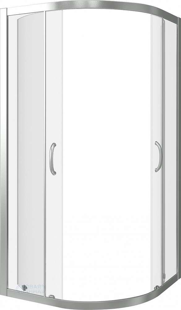 Душевой уголок Good Door Infinity R-90 90x90 профиль Хром стекло прозрачное