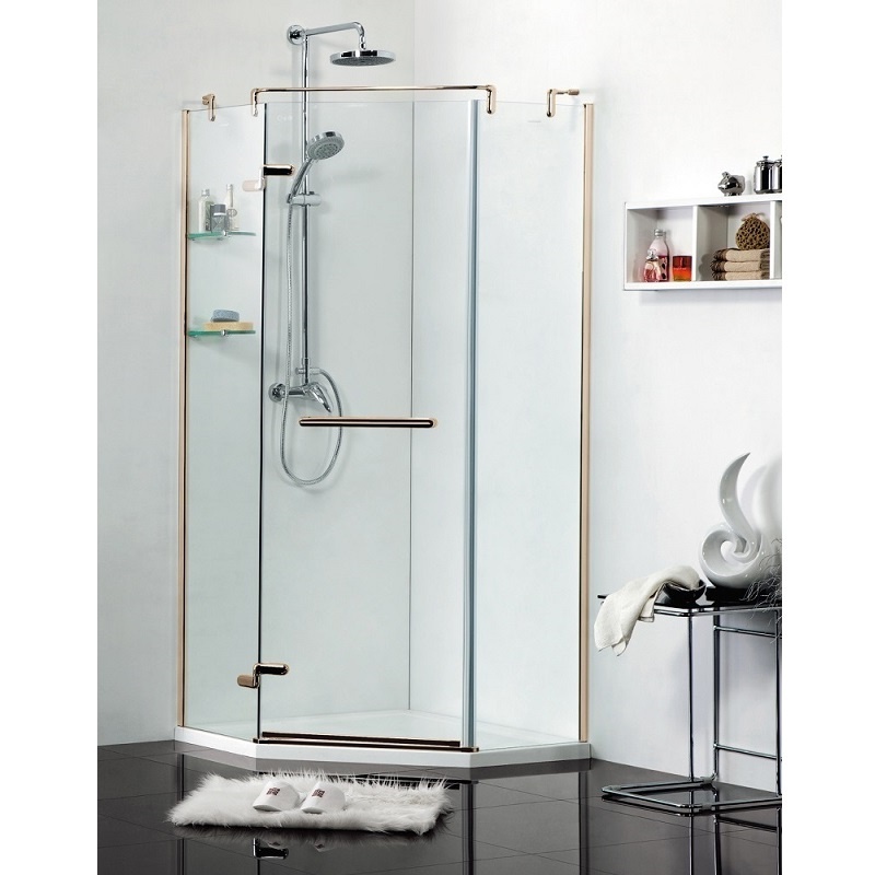 Душевое ограждение Azario MONTREAL 900*900*2000 L, без поддона, 8 мм