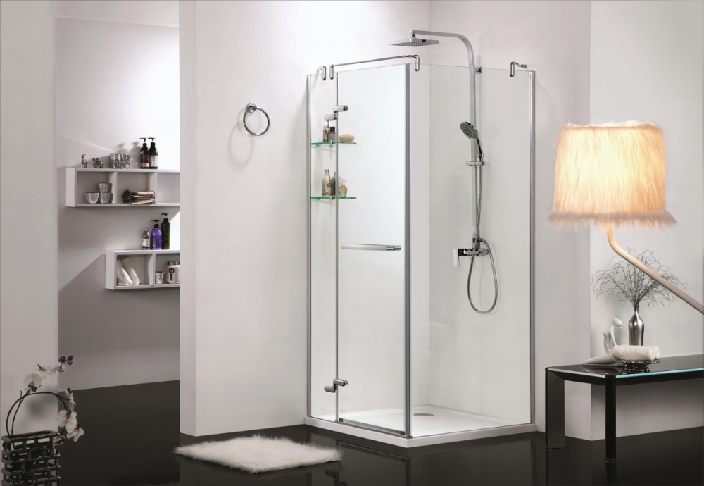 Душевое ограждение Azario MONTREAL 900*900*2000 L, без поддона, 8 мм
