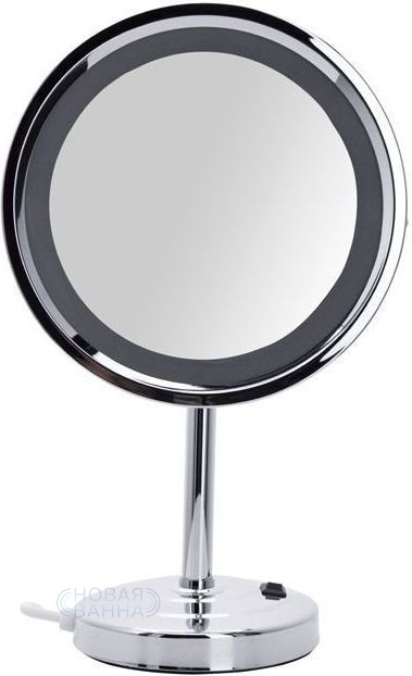 Косметическое зеркало Lvyi 2209D (21.5 см, с LED-подсветкой)
