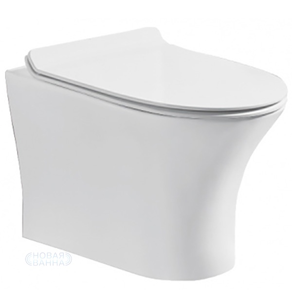 Унитаз Cerutti SPA CT7191 подвесной с сиденьем Микролифт
