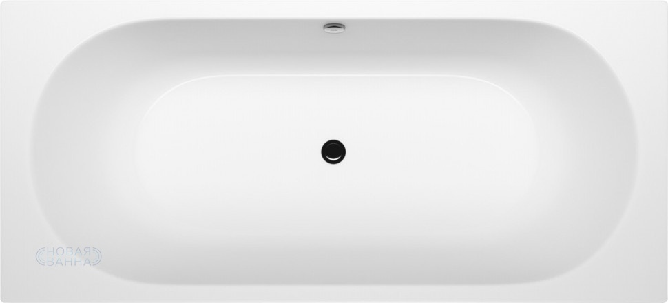 Стальная ванна 190х90 см с отверстиями для ручки Bette BetteStarlet 1830-000 1GR,PLUS,AR с покрытием Anti-Slip и Glase-Plus