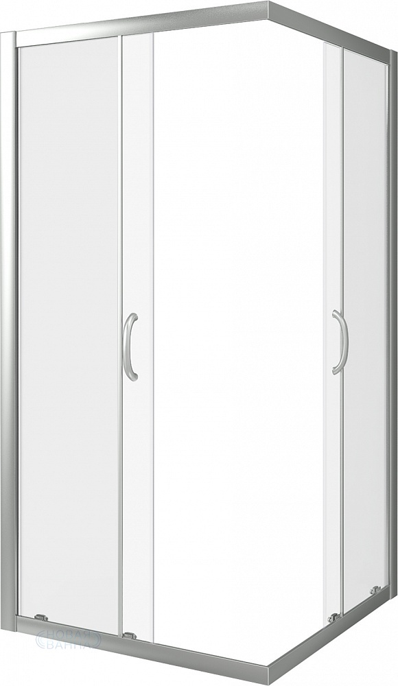 Душевой уголок Good Door Infinity CR-100 100х100 профиль Хром стекло прозрачное