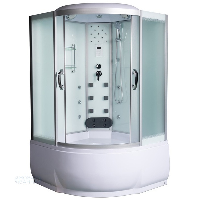 Душевой бокс River Temza 120x120х55 МТ 10000002183+10000000609 с поддоном