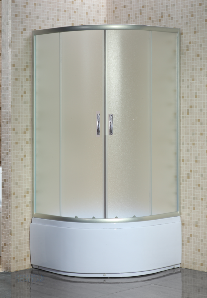 Душевое ограждение Loranto CS-8030S 100*100*195, поддон 40 см