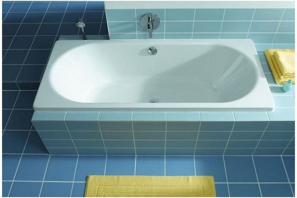 Стальная ванна 170х75 см Kaldewei Classic Duo 107 с покрытием Easy-Clean