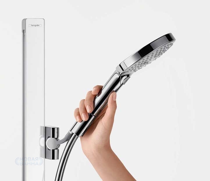 Душевой гарнитур Hansgrohe Raindance Select S 27648400 Хром Белый